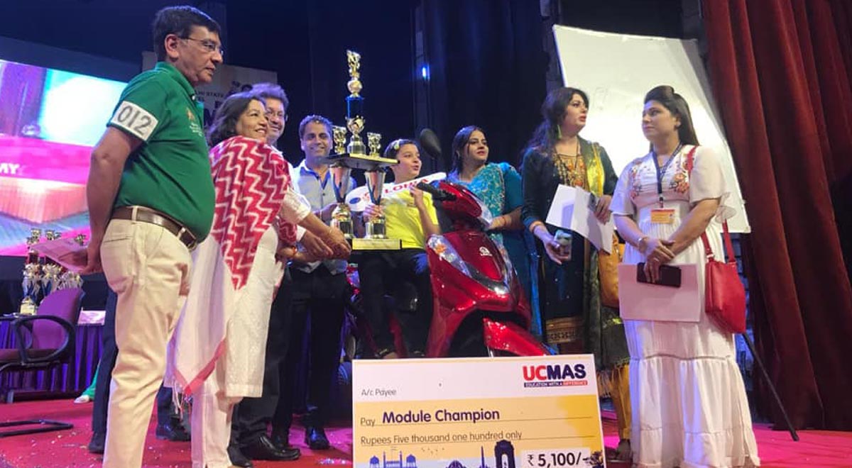 Felicitating Smart Future Kids  – UCMAS Delhi Abacus Competition