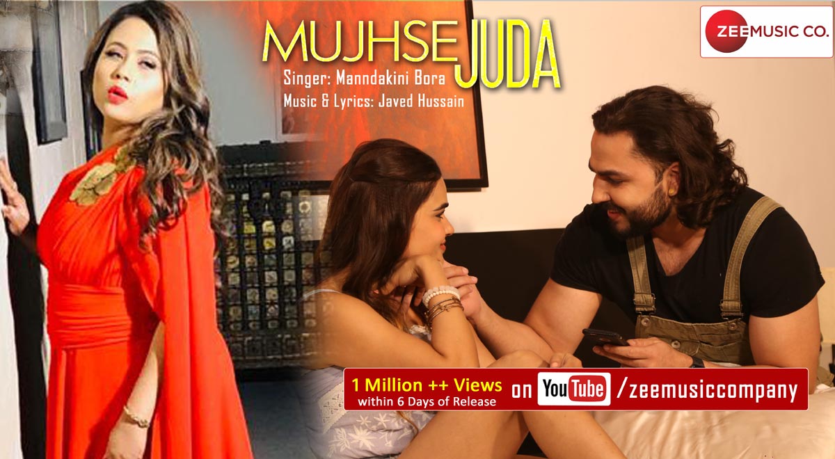 “Mujhse Juda” by Singer Manndakini Bora trending on YouTube
