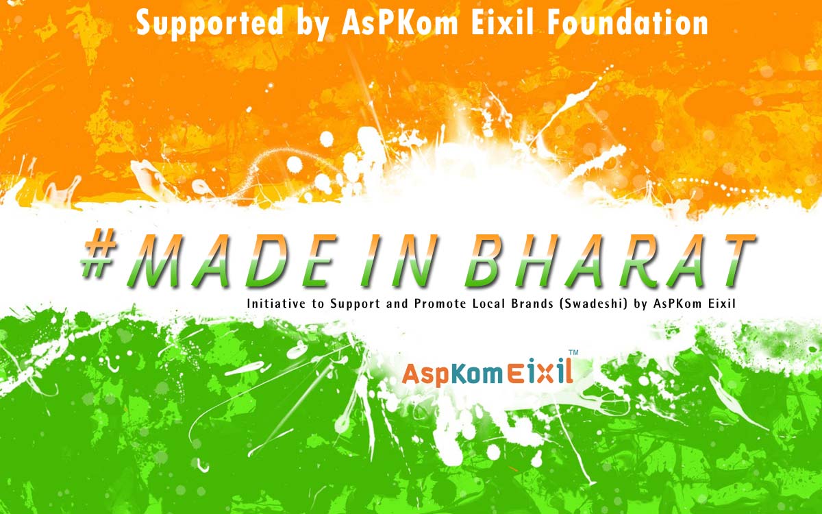 AspKom Eixil, Swadeshi, Made in Bharat, Made in India, AspKom Online