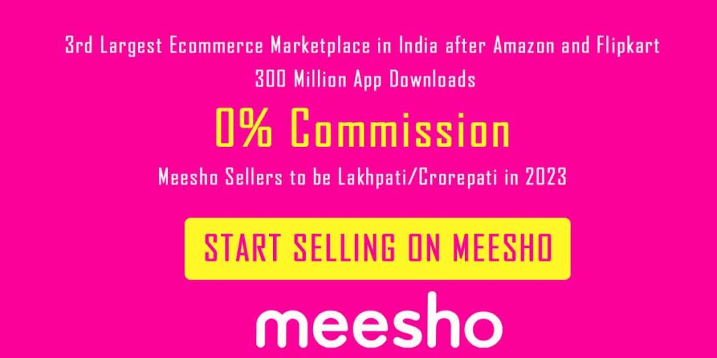 Meesho, Seller, Sell on Meesho, Sell Online, Marketplace, Ecommerce, India