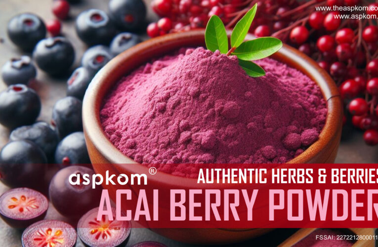 Acai Berry Powder: Nourish Skin, Heart, and Brain for Vibrant Vitality